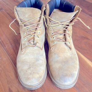 A nice pair of boots might need a wash 
Some little scratch’s